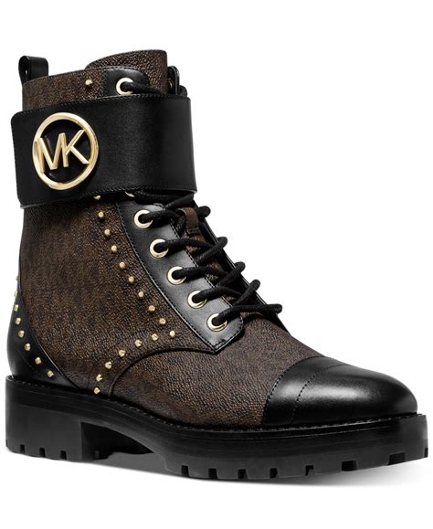 michael kors studded boots|Michael Kors men's boots.